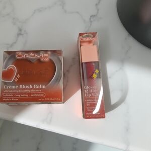 NWOT The Crème Shop Blush Balm and lipstain